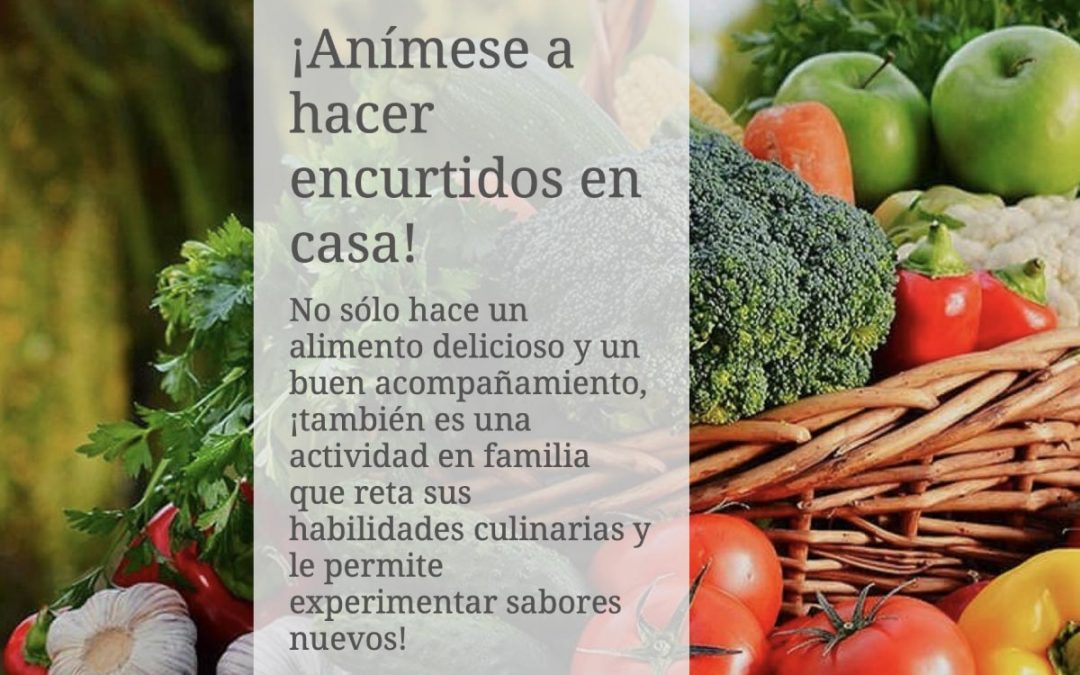 ¡Anímate a hacer encurtidos en casa!